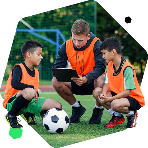 Ecran din platforma The Football Brain — management de club
